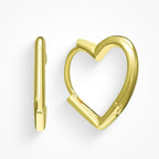 Evry Jewels Cold Hearted Earrings