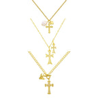 Evry Jewels Heavenly Bundle : 3 Piece Necklace Bundle