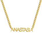 Evry Jewels Custom/Personalized Nameplate Curb Necklace