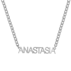 Evry Jewels Custom/Personalized Nameplate Curb Necklace