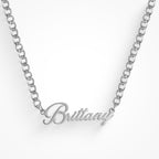 Evry Jewels Custom/Personalized Nameplate Curb Necklace