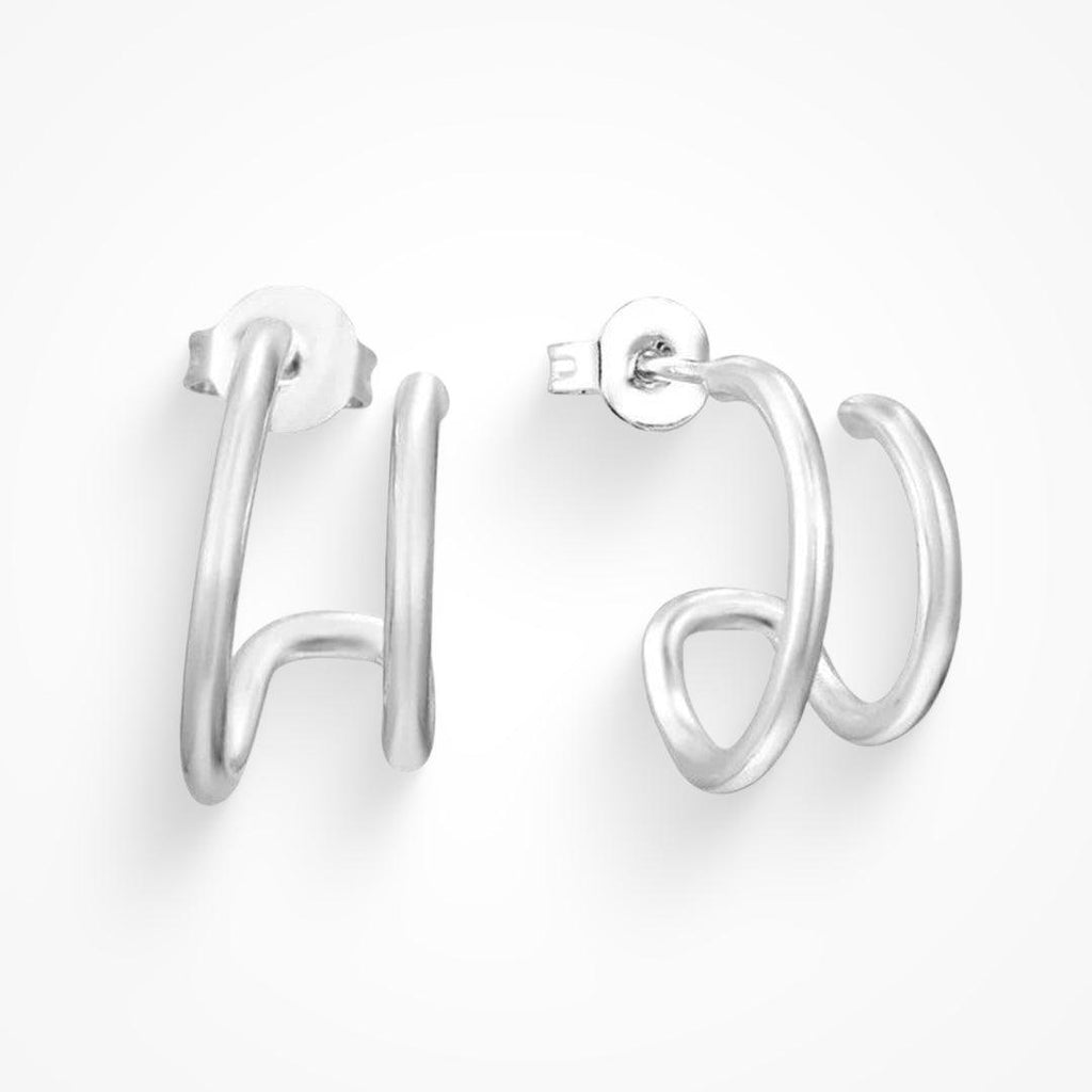 Evry Jewels Double Up Earrings