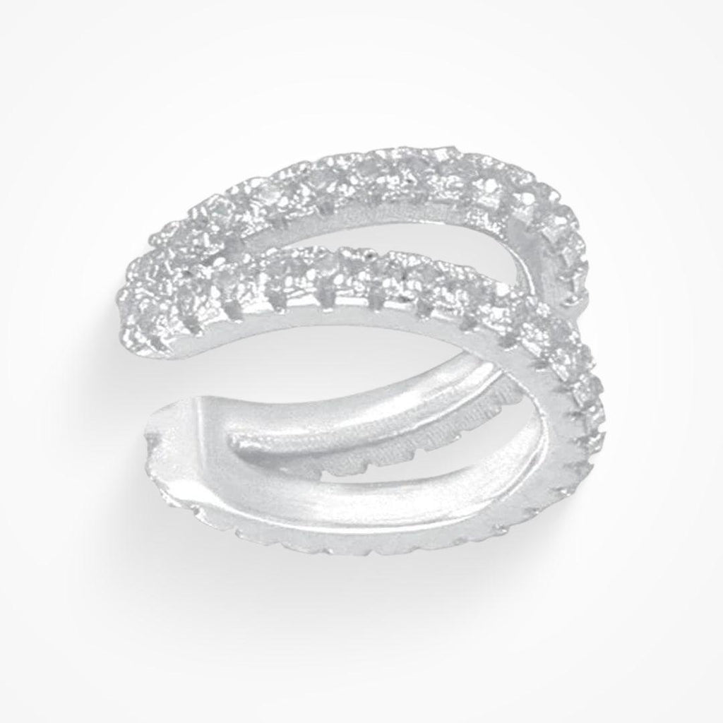 Evry Jewels Eternity Ear Cuff