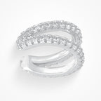 Evry Jewels Eternity Ear Cuff