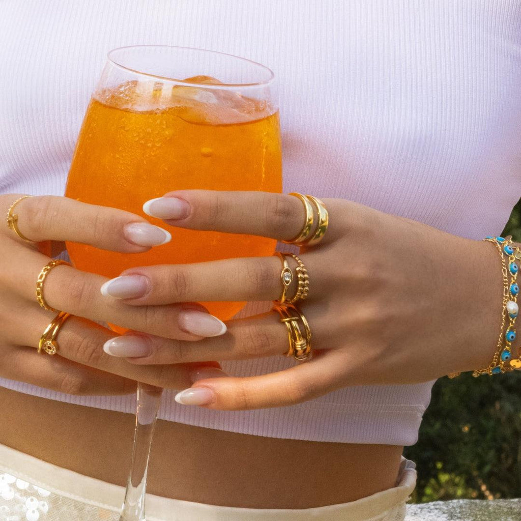 Evry Jewels Stacked Ring