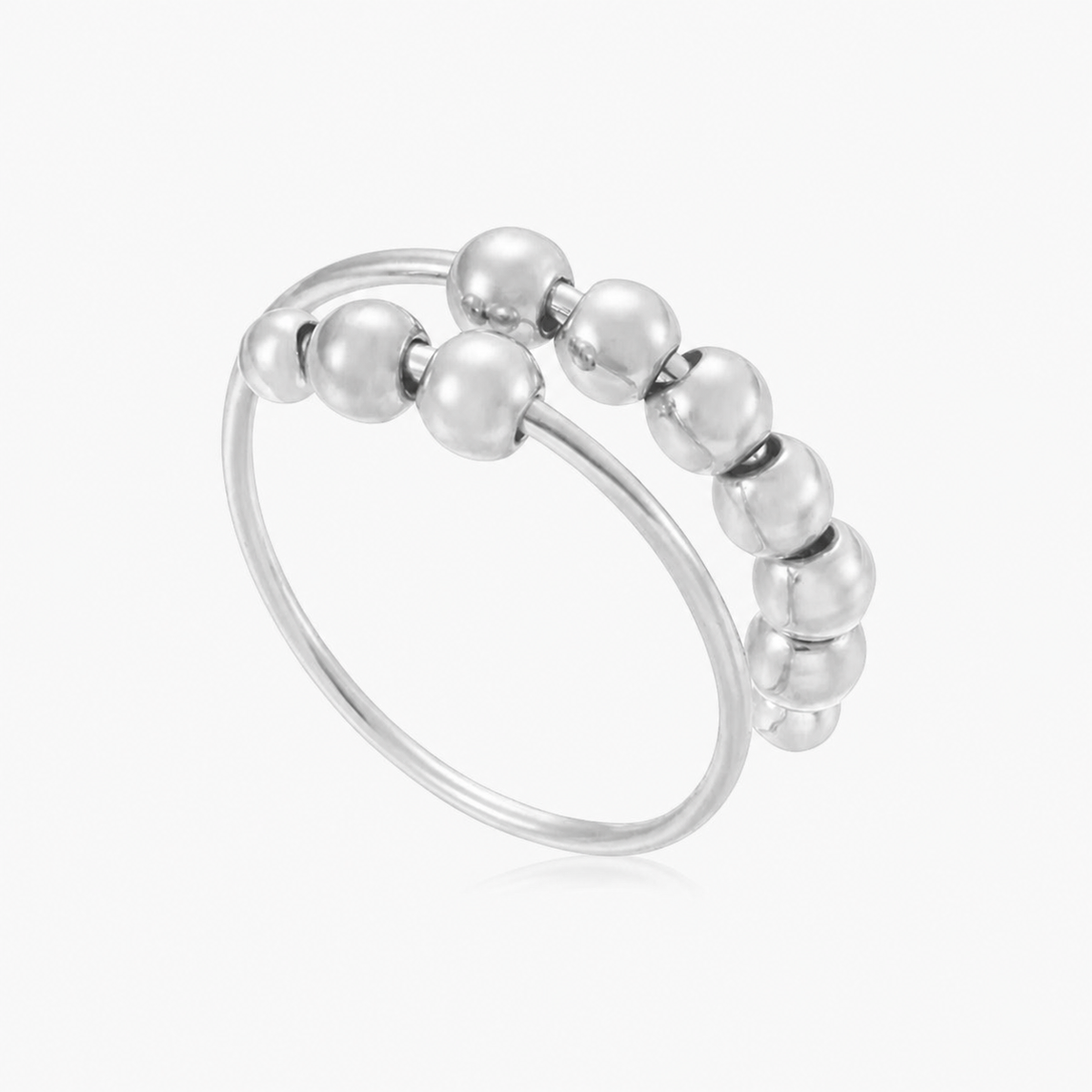 Evry Jewels Adjustable Anxiety Fidget Ring