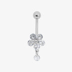 Evry Jewels Flower Kiss Belly Ring