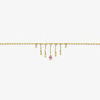 Evry Jewels Golden Drop Arm Chain Gold