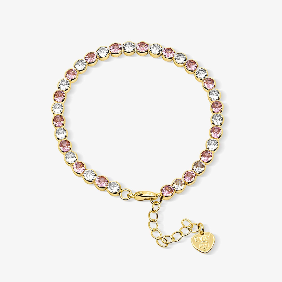 Evry Jewels High-Shine Tennis Bracelet