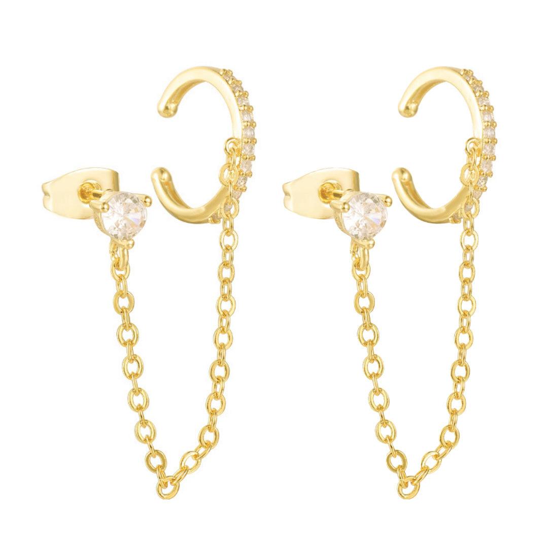 Evry Jewels Hooked On You Earring/Earcuff
