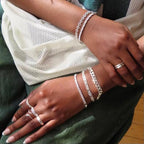 Evry Jewels Icy Tennis Bracelet