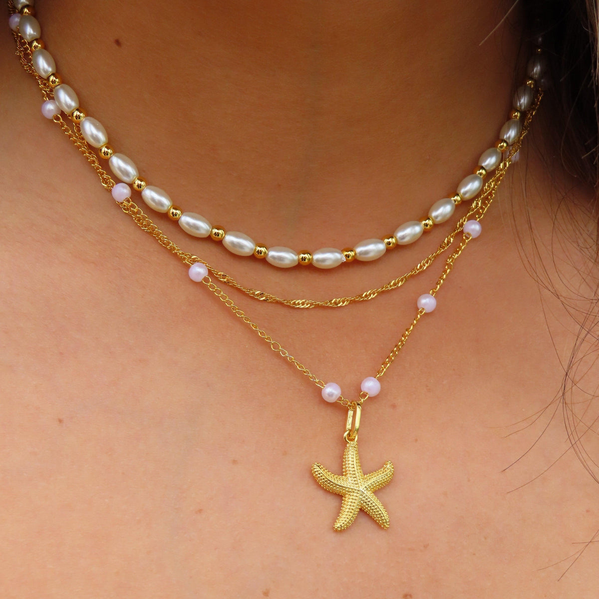 Evry Jewels Island Girl Necklace