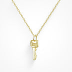 Evry Jewels Key To My Heart Necklace