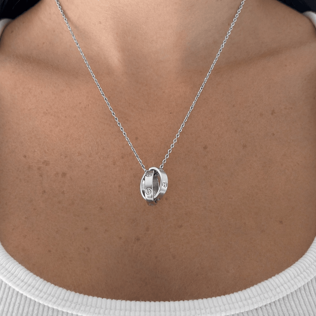 Evry Jewels Linked Bestie Necklace
