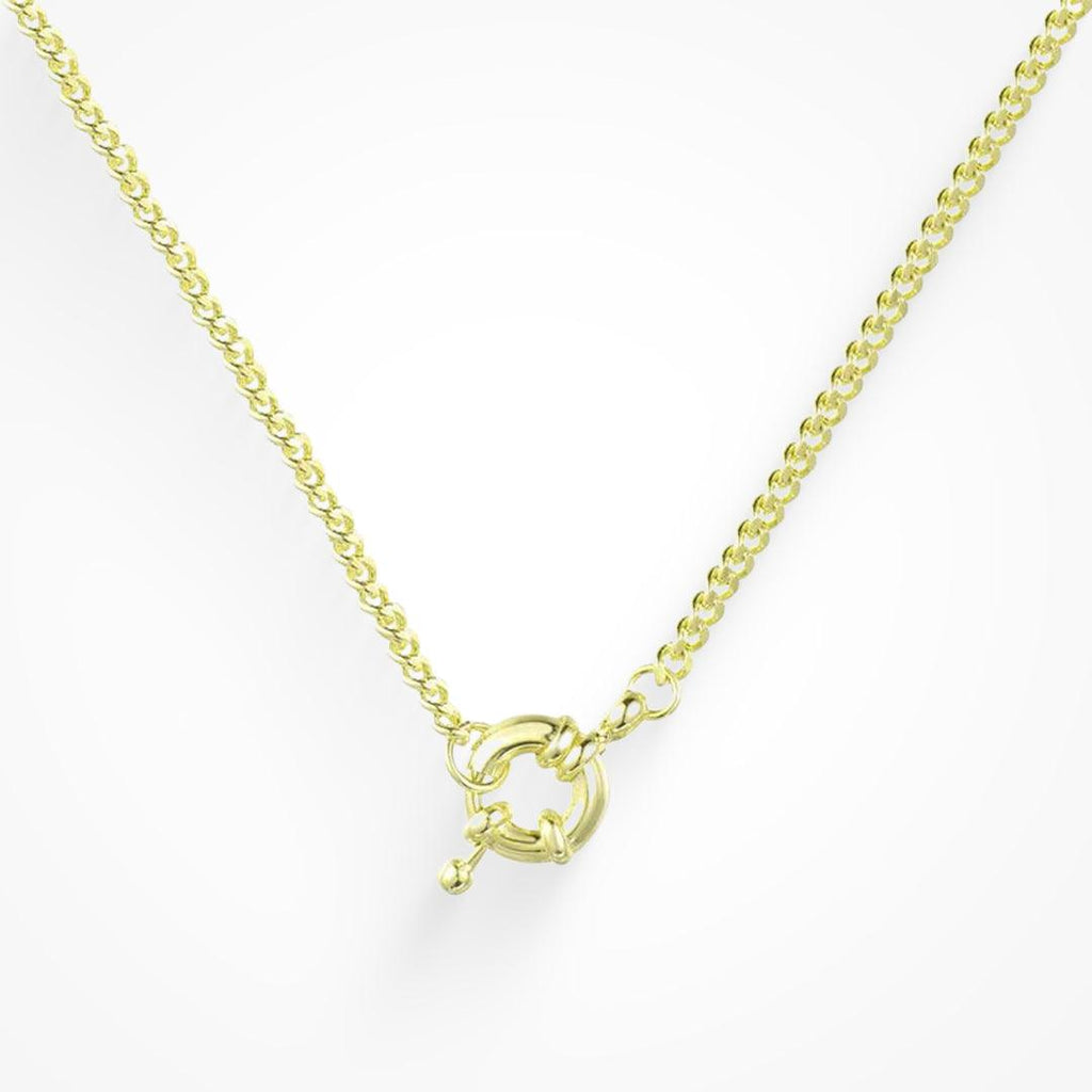 Evry Jewels Locked In The Loop Necklace