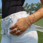 Evry Jewels Lucia Hand Chain