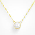 Evry Jewels Lucky Pearl Necklace