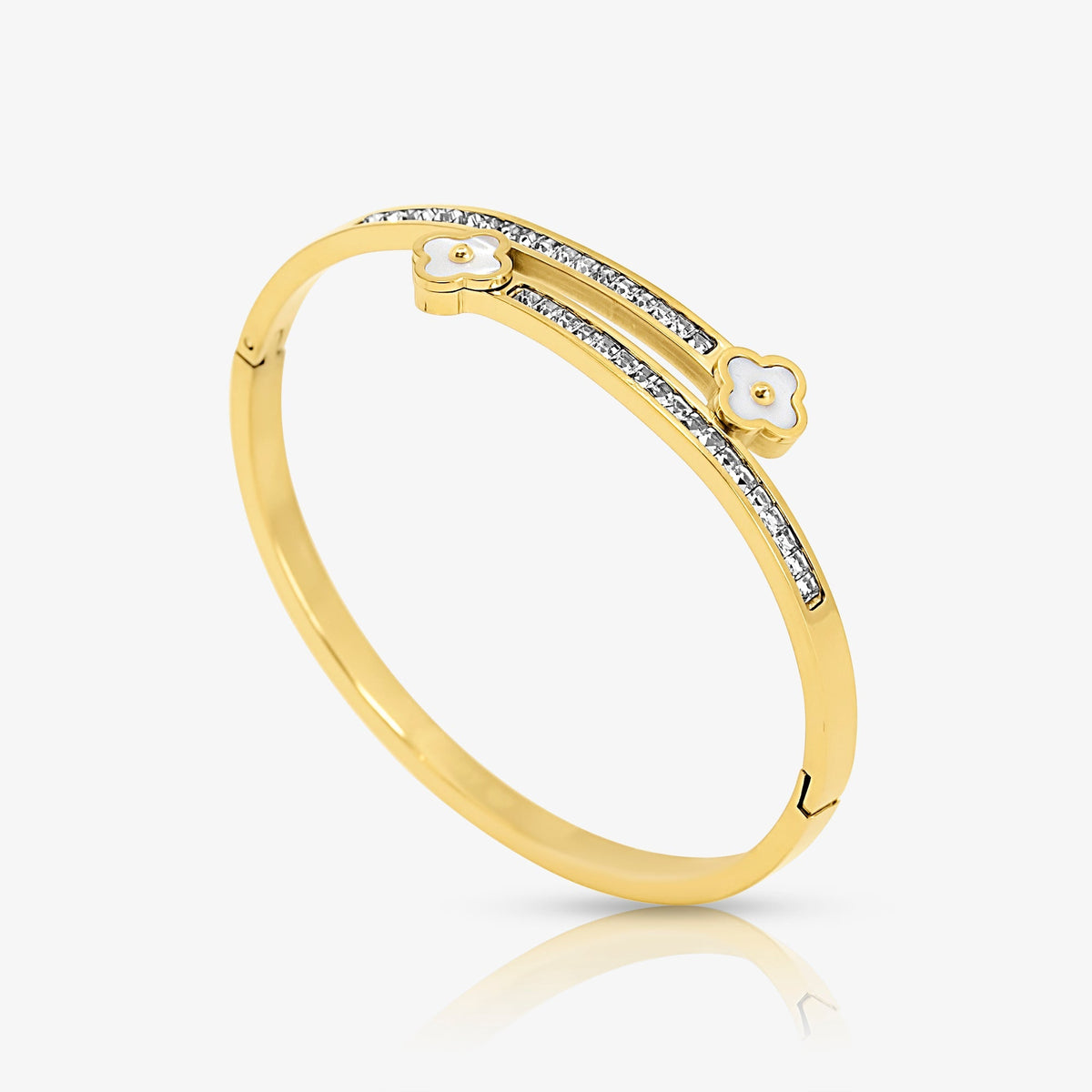 Evry Jewels Lucky Row Bangle