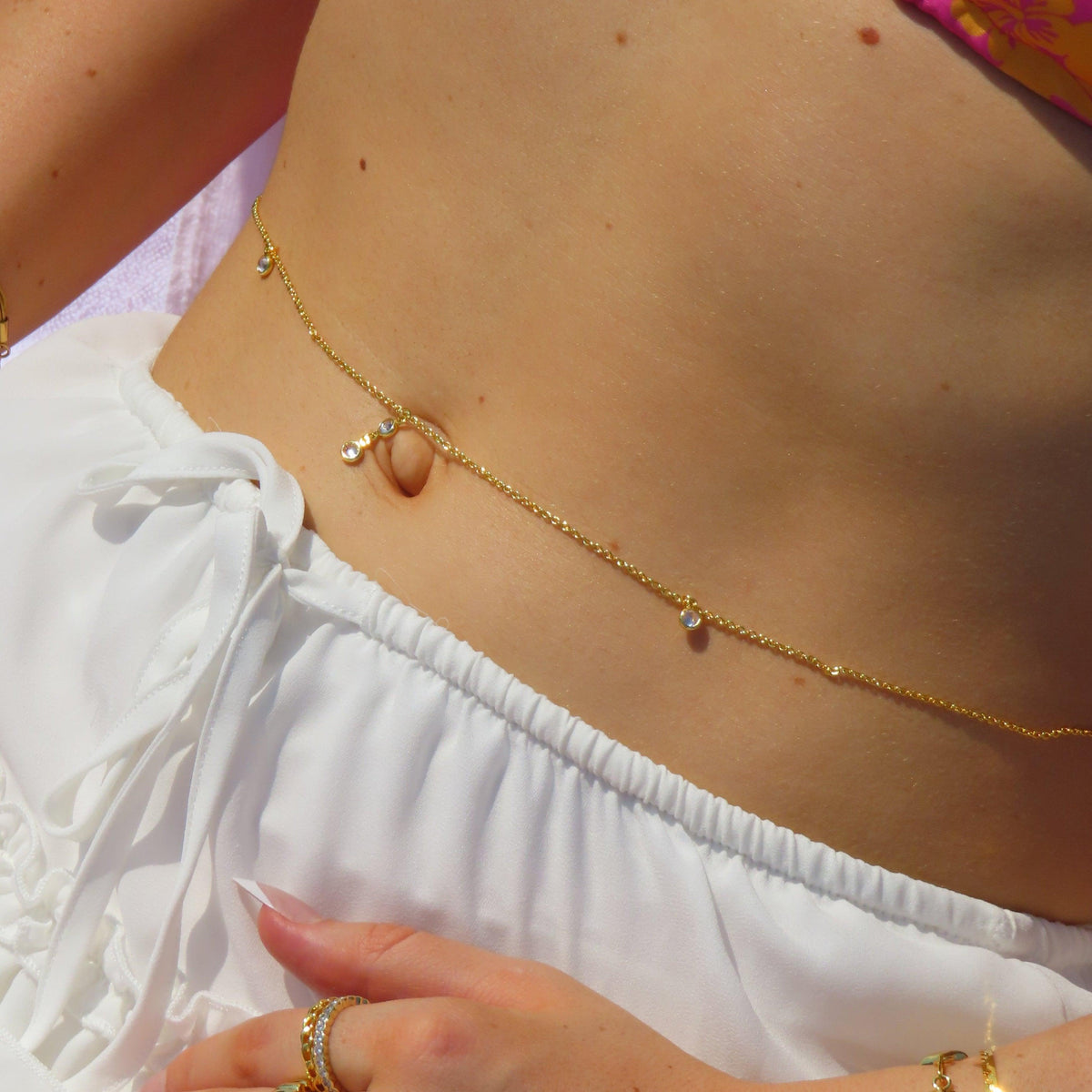 Evry Jewels Luminous Waist Chain
