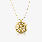 Evry Jewels Swirl Girl Necklace