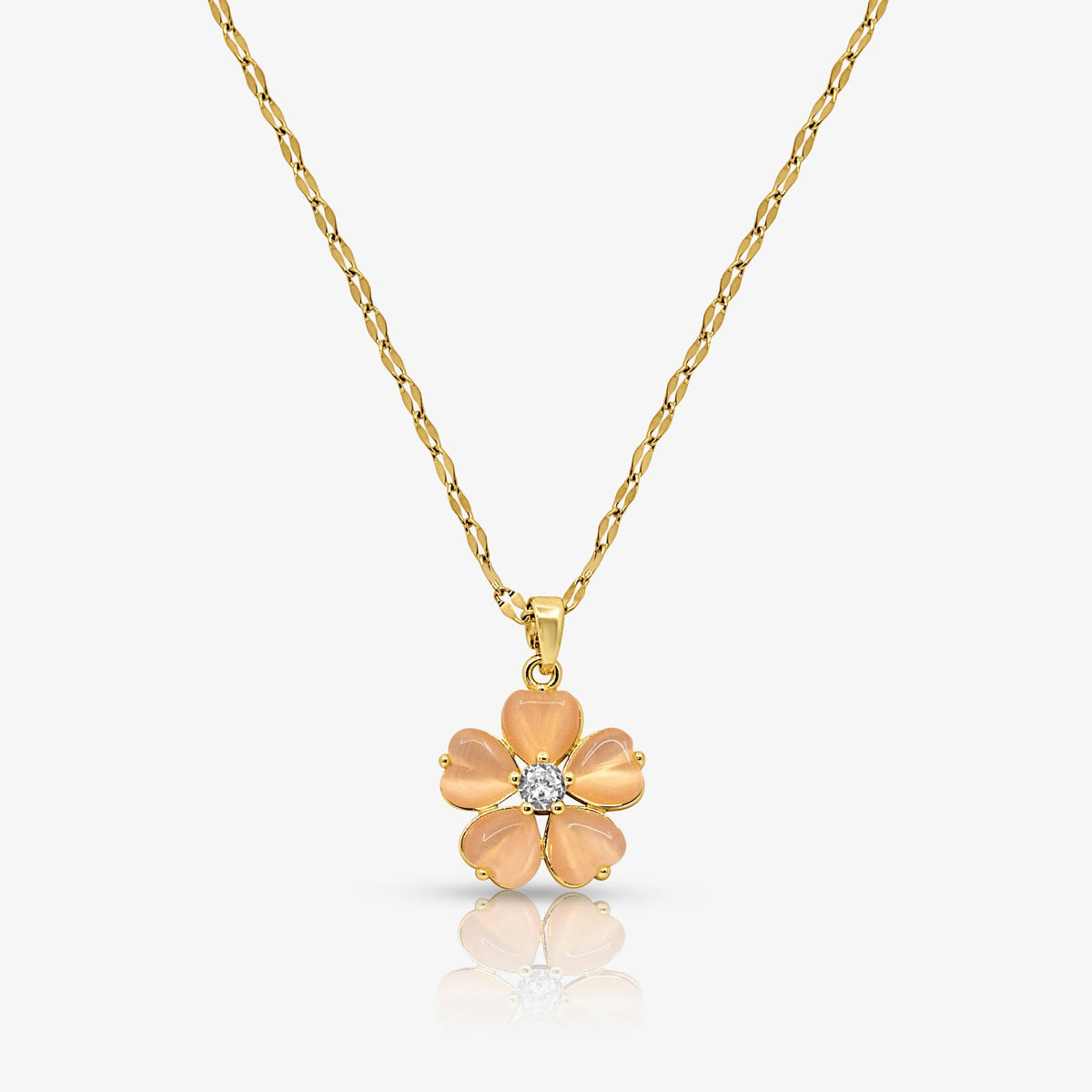Evry Jewels Pink Paradise Necklace