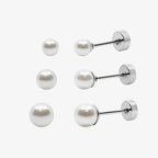 Evry Jewels Flat Back Earrings Set Collection