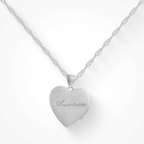 Evry Jewels Custom/Personalized Heart Locket Necklace