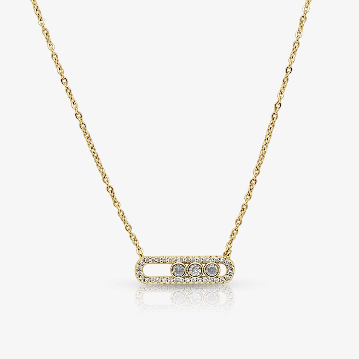 Evry Jewels Starlight Bar Necklace