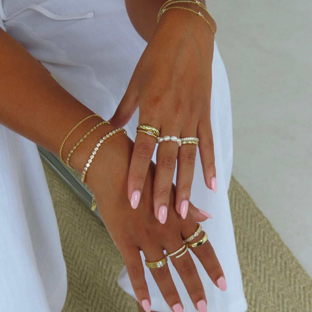 Evry Jewels Princess Ring