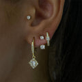 Evry Jewels Princess Earrings