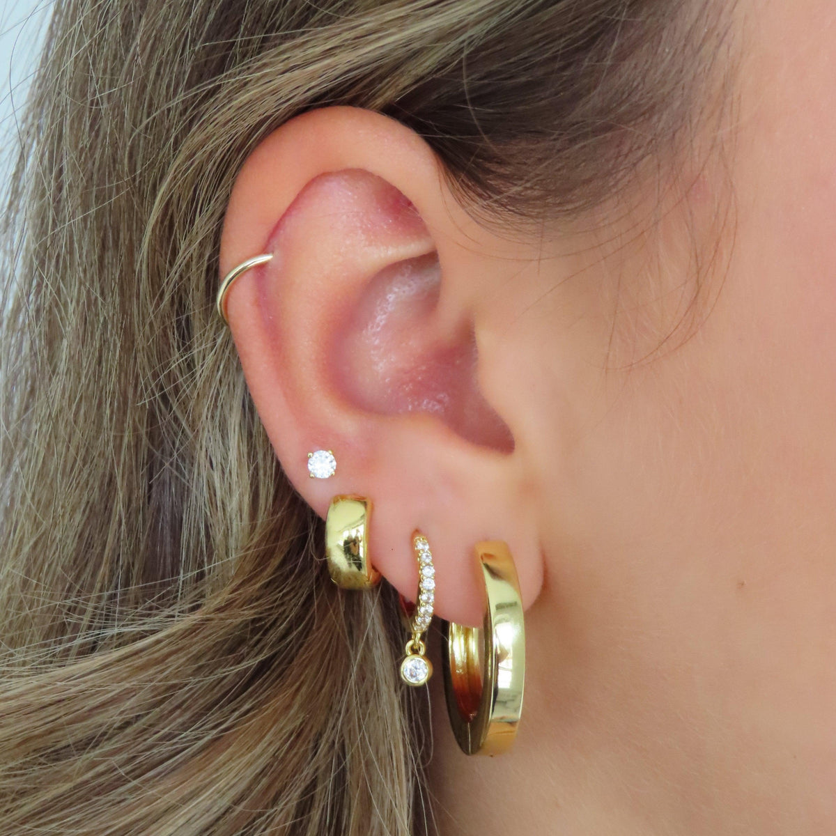 Evry Jewels Ice Ice Baby Earrings
