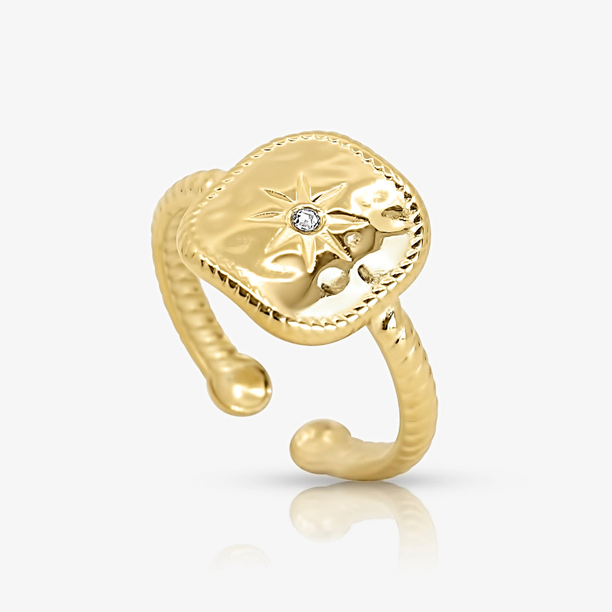 Evry Jewels Sun Kiss Ring