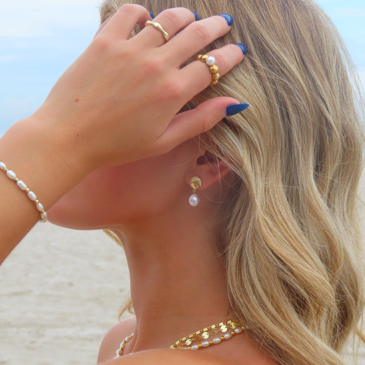 Evry Jewels She's a Pearl Ring