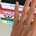 Evry Jewels Shimmer Wave Ring