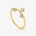 Evry Jewels Triple Spark Drop Ring