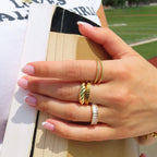 Evry Jewels Twisted Ring