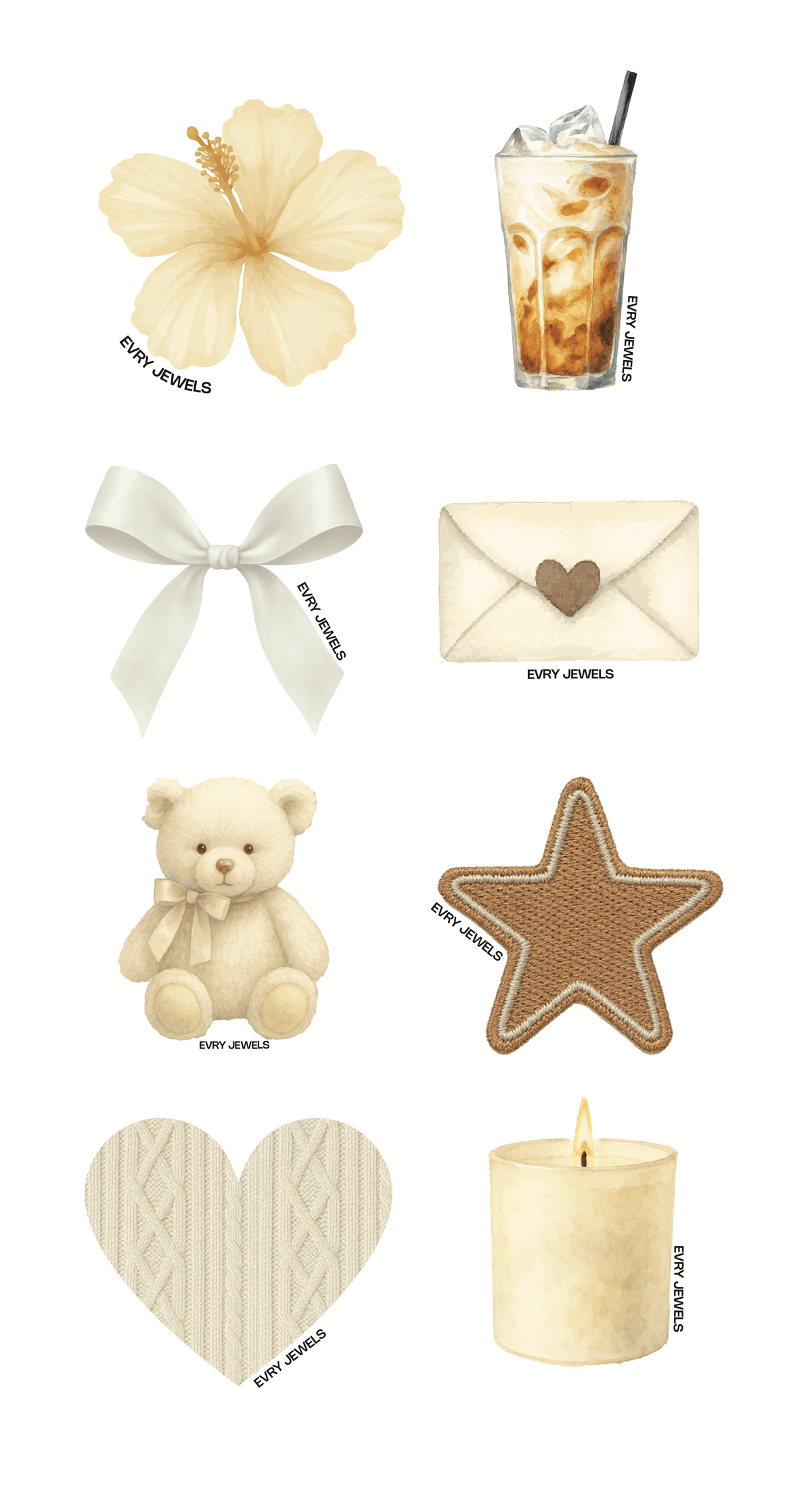 Evry Jewels It Girl Sticker Pack